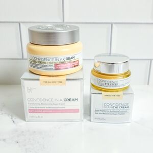 It Cosmetics Bundle: CONFIDENCE IN AN EYE & CONFIDENCE IN A CREAM